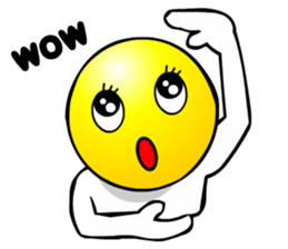 Smiley Face Man sticker #5934035