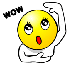 Smiley Face Man sticker #5934035