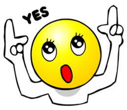 Smiley Face Man sticker #5934037