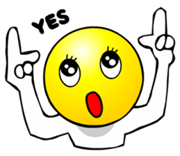 Smiley Face Man sticker #5934037