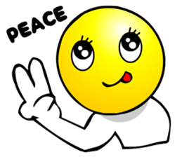 Smiley Face Man sticker #5934042