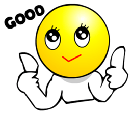 Smiley Face Man sticker #5934048