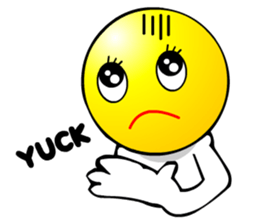 Smiley Face Man sticker #5934053