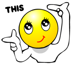 Smiley Face Man sticker #5934055