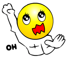 Smiley Face Man sticker #5934071