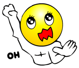 Smiley Face Man sticker #5934071