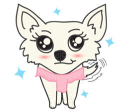 Snowii puppy dog [ENG] sticker #5934232