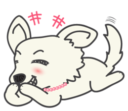 Snowii puppy dog [ENG] sticker #5934233