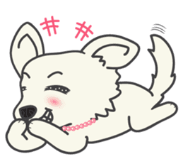 Snowii puppy dog [ENG] sticker #5934233