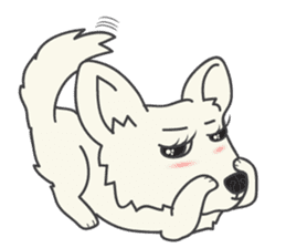 Snowii puppy dog [ENG] sticker #5934235