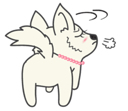 Snowii puppy dog [ENG] sticker #5934236