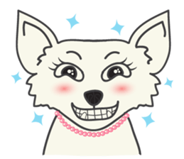 Snowii puppy dog [ENG] sticker #5934239