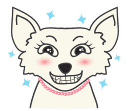 Snowii puppy dog [ENG] sticker #5934239