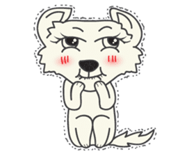 Snowii puppy dog [ENG] sticker #5934248