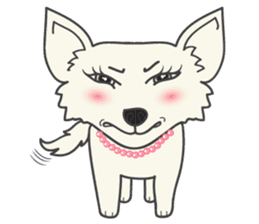 Snowii puppy dog [ENG] sticker #5934249