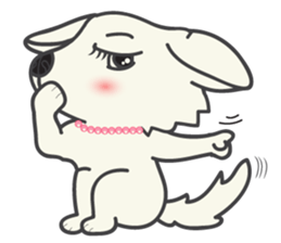 Snowii puppy dog [ENG] sticker #5934250