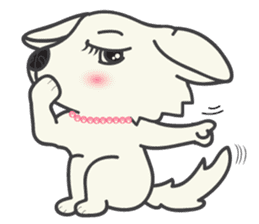 Snowii puppy dog [ENG] sticker #5934250