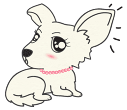 Snowii puppy dog [ENG] sticker #5934252
