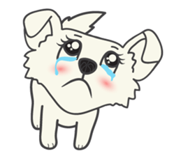 Snowii puppy dog [ENG] sticker #5934255