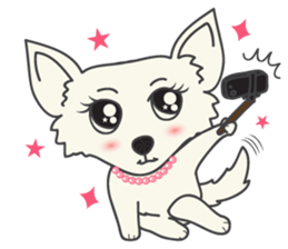 Snowii puppy dog [ENG] sticker #5934260