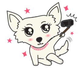 Snowii puppy dog [ENG] sticker #5934260