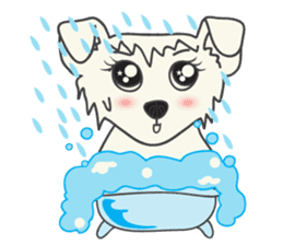 Snowii puppy dog [ENG] sticker #5934262