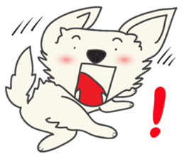 Snowii puppy dog [ENG] sticker #5934263