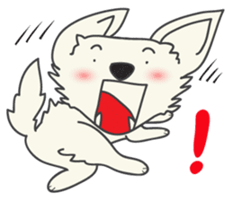 Snowii puppy dog [ENG] sticker #5934263