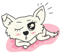 Snowii puppy dog [ENG] sticker #5934265