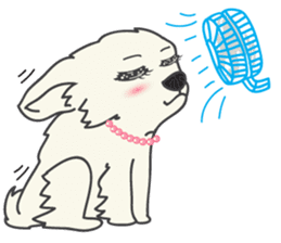 Snowii puppy dog [ENG] sticker #5934267