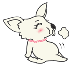 Snowii puppy dog [ENG] sticker #5934268