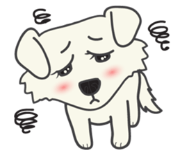 Snowii puppy dog [ENG] sticker #5934270