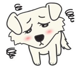 Snowii puppy dog [ENG] sticker #5934270