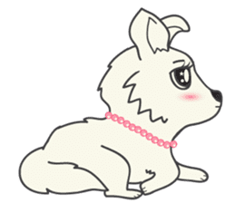 Snowii puppy dog [ENG] sticker #5934271