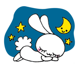 KAWAII rabbit and is a squirrel . sticker #5934282