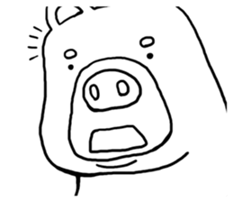 Funny bear "KUMANORI-KUN" stickers sticker #5934552