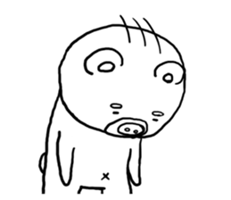 Funny bear "KUMANORI-KUN" stickers sticker #5934577