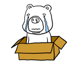 Funny bear "KUMANORI-KUN" stickers sticker #5934584