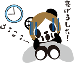 marble panda2 sticker #5934752