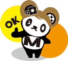 marble panda2 sticker #5934769