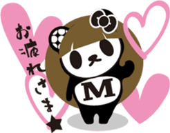 marble panda2 sticker #5934782