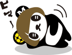 marble panda2 sticker #5934784