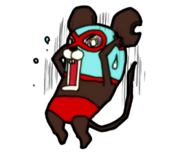 Mask mouse.(No Lines) sticker #5934808