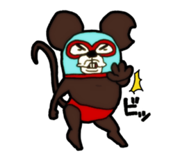 Mask mouse.(No Lines) sticker #5934819