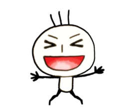 Rakugaki san.(No Lines) sticker #5934864