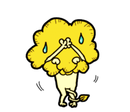 Tama is the king of beasts(No Lines) sticker #5934879