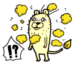 Tama is the king of beasts(No Lines) sticker #5934884