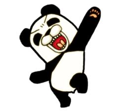 Bamboo is favorite of the Panda(NoLines) sticker #5934962