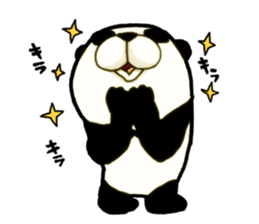Bamboo is favorite of the Panda(NoLines) sticker #5934965