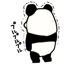 Bamboo is favorite of the Panda(NoLines) sticker #5934968